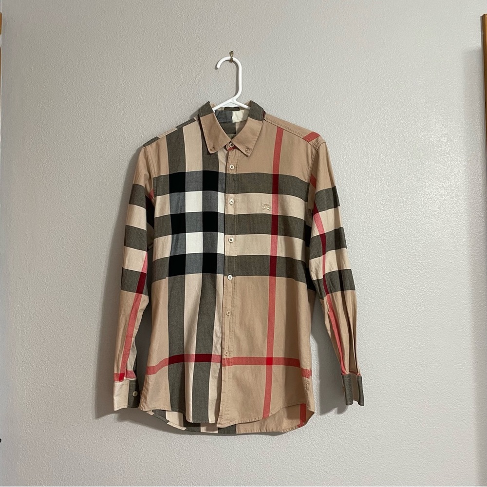 Burberry Brit Mens Button Down Size M